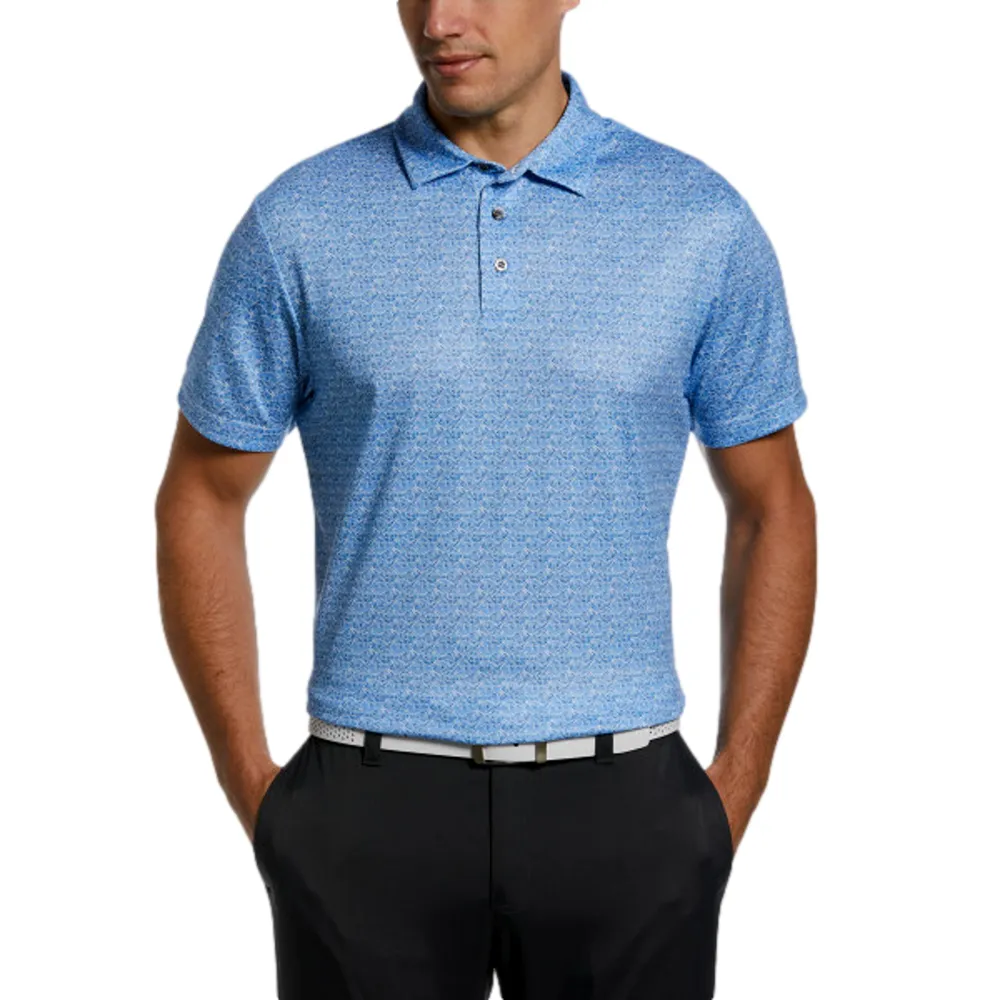 PGA TOUR Apparel Airflux Artisanal Conversational Polo Hawthorn Mall